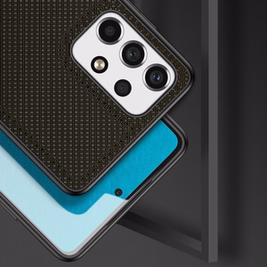 Dux Ducis Fino kotelo on valmistettu nylon materiaalista Samsung Galaxy A73 vihreä