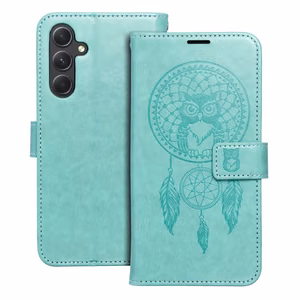 MEZZO Kirjasuojakuori Samsung A54 5G:lle dreamcatcher vihreä