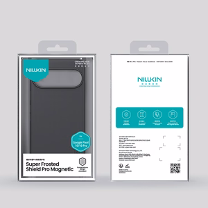 Nillkin Super Frosted Shield Pro Magneettinen suojakuori Google Pixel 10/10 Pro:lle MagSafe-yhteensopiva - musta