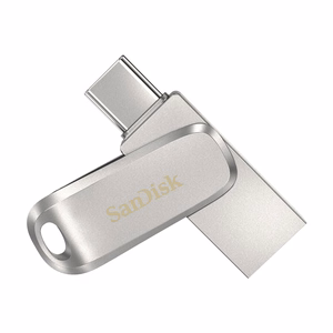 SanDisk Ultra Dual Drive Luxe USB-muistitikku 1000 GB USB Type-A / USB Type-C 3.2 Gen 1 ruostumaton teräs