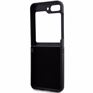 Karl Lagerfeld suojakuori Samsung Z Flip 5:lle KLHCZF5SAPCHNPK Saffiano Mono Choupette PIN musta