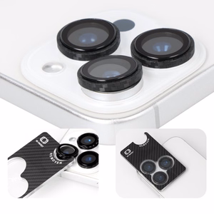 Tel Protect 3D Lens Aramid Series -karkaistut suojalasit Apple iPhone 18 Pro- ja iPhone 18 Pro Max -puhelinten kameralinsseille (3 kpl)