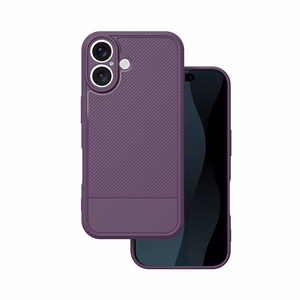 Simple Carbon suojakuori iPhone 17 6,3" violetti