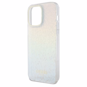 Guess IML Faceted Mirror Disco Iridescent -suojakuori iPhone 13 Pro Maxille - monivärinen