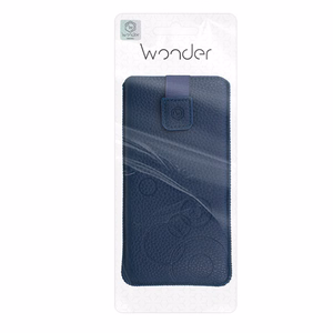 Wonder Deko Suojakuori (Koko M) iPhone 5/Nokia 215 4G/225/5310 2020 tummansininen
