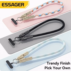 USB Kaapeli Essager Rope sininen 60W Type-C / Type-C 30cm