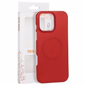 Tecto Shield Mistiq Mag suojakuori iPhone 16 Pro Max 6,9"-mallille, punainen