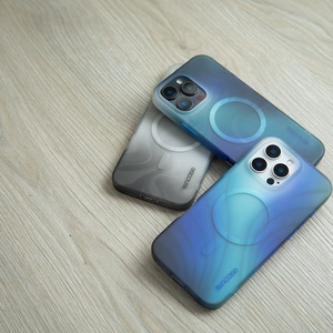Incase Halo Case -suojakuori MagSafe-tuella iPhone 16 Plus -puhelimelle, Tidal Ocean