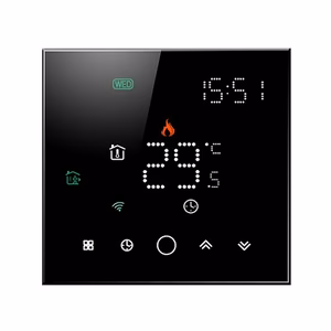TUYA Programmable Thermostat WiFi, Black