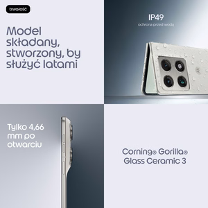 Motorola Razr Fold – smartphone, 20.6 cm / 8.09-inch, Dual SIM, Android 16.0, 5G, USB Type-C, 16 GB/512 GB, 6000 mAh, white