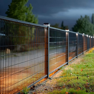 GreenBlue GB128 – 100×100 mm aurinkokäyttöinen LED-aitatolppavalo hämärätunnistimella