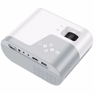 Hoco DT2 HD Ready -projektori Android Wi-Fi Bluetooth 720P valkoinen