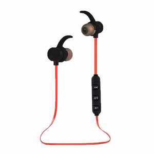 Esperanza EH186K – langattomat Bluetooth-urheilunappikuulokkeet, musta/punainen