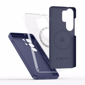 Tech-Protect silikoninen MagSafe-suojakuori Samsung Galaxy S26 Ultralle – violetti