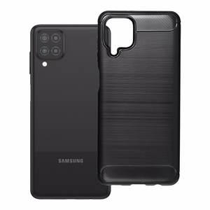 Suojakuori SAMSUNG A12 Carbon 2.0 musta