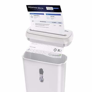 Media-Tech White Shredder MT223 – asiakirja- ja maksukorttien silppuri