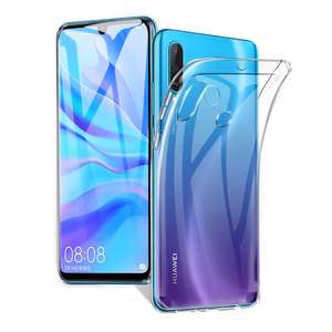 Läpinäkyvä suojakuori 2 mm rasiassa Huawei P30 Lite