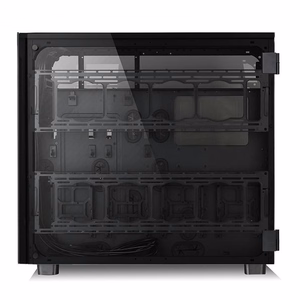Thermaltake View 91 TG RGB -tietokonekotelo, Ultra Tower, musta