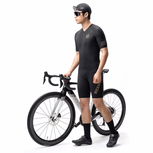 Rockbros YDDX011 Diamond Short Sleeve Cycling Jersey Size XXL - Black