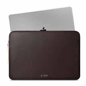 Tech-Protect Fleece Laptop Bag 13-14" - Brown