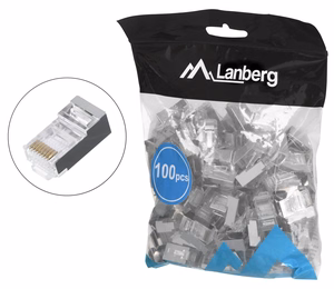 Lanberg PLS-5000EZ johdinliitin RJ-45 harmaa