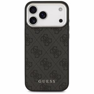 Guess 4G Classic Logo MagSafe Suojakuori iPhone 17 Pro Max:lle - Musta