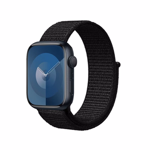 Crong Nylon Reflex Sport strap for Apple Watch 38 / 40 / 41 / 42 mm, black