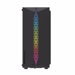 Darkflash DK151 LED computer case (black) + 3 RGB fans