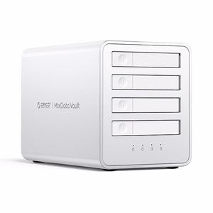 Orico 8848RC3 DAS Series 4-bay 2.5" HDD/SSD/M.2 SATA/mSATA Disk Array - White