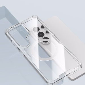 Nillkin Nature TPU Pro MagSafe yhteensopiva suojakuori Samsung Galaxy S26 Ultra:lle valkoinen