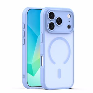Mag Matt Suojakuori iPhone 17 Pro Max 6,9" vaaleansininen kamerasuoja