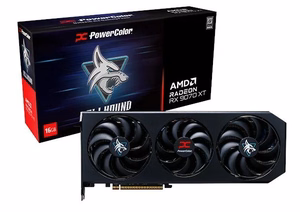 PowerColor Hellhound RX9070XT 16G-L/OC näytönohjain