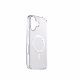 Joyroom JR-16FG7 Suojakuori MagSafe-tuella iPhone 16 Plus:lle - puoliläpinäkyvä