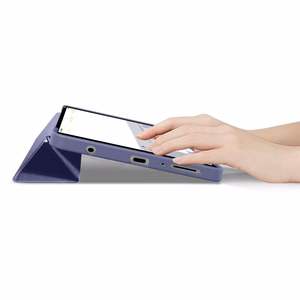 TechProtect SmartCase case for Samsung Galaxy Tab A9 / A11 8.7 X110 / X115 / X133 / X135 - navy blue