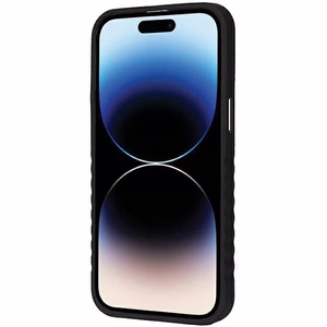 Audi Tekonahkainen Suojakuori MagSafella iPhone 14 Pro:lle - punainen
