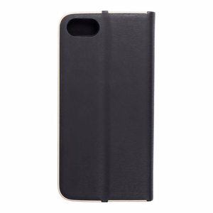 Flip case for iPhone 7 / 8 / SE 2020 / SE 2022 Luna Book Gold black
