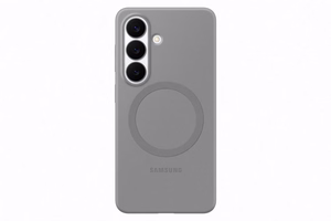 Samsung Silicone Magnet Case for Samsung Galaxy S26, MagSafe Compatible - Gray
