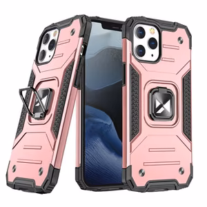 Wozinsky Ring Armor iPhone 14 Pro tapauksessa panssaroitu kansi magneettinen haltija rengas kultainen