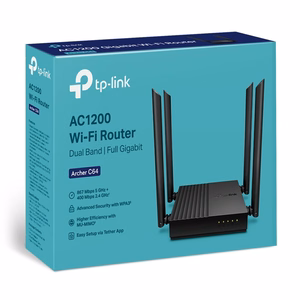 TP-LINK Archer C64 AC1200 WiFi router