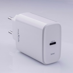 Maxlife MXTC-10-30C PD QC laturi 1x USB-C 30W, valkoinen