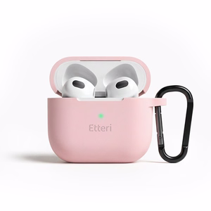 Etteri silikoninen suojakuori AirPods 3 vaaleanpunainen