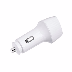 Autolaturi Forcell F-Energy Carbon USB C + USB A QC3.0 PD 3A 38W CC50-1A1C valkoinen