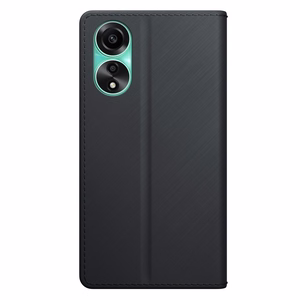 3mk Wallet Case lompakkokuori Oppo A78 4G - musta