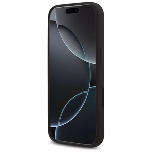 Case Karl Lagerfeld Liquid Silicone Karl and Choupette MagSafe Apple iPhone 17 Pro Max black