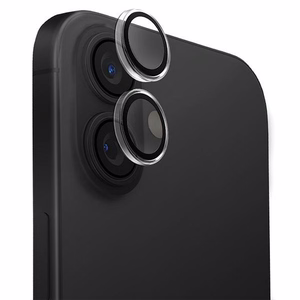 Uniq Optix Clear Camera Lens Protector iPhone 16 / 16 Plus with Applicator - Clear Black