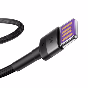 Baseus cable Cafule HW QC USB - USB-C 1,0 m gray-black 40W