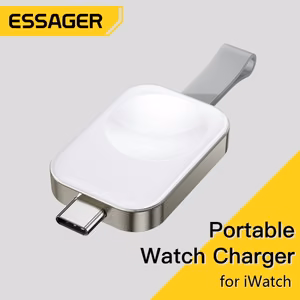 Langaton laturi Essager Bay Portable C valkoinen (Apple Watch)