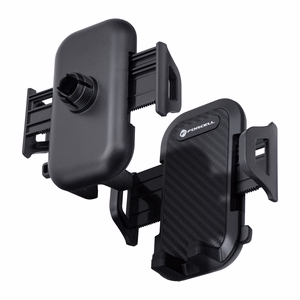 Auton puhelimen pidike Forcell F-Grip Carbon Bracket varsi 17cm tuulilasin kiinnitykseen musta