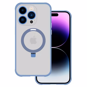 Tel Protect Magical Magsafe Stand Suojakuori iPhone 15 Plus:lle sininen