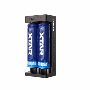 Li-ion 18650 -akkulaturi USB-C-liitännällä, 2 paikkaa